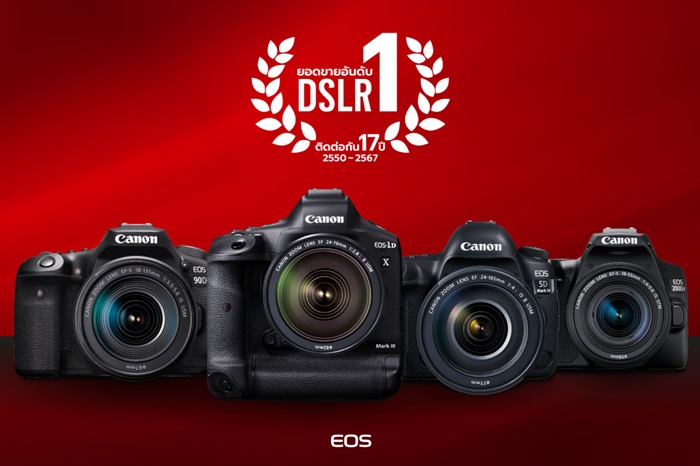 ภาพประกอบข่าว_แคนนอน-ขึ้นแท่นแชมป์ตลาดกล้อง-DSLR-อันดับ-1-ในเมืองไทยต่อเนื่อง-17-ปี_02-Copy.jpg